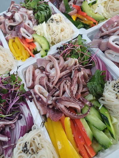 오징어숙회초무침